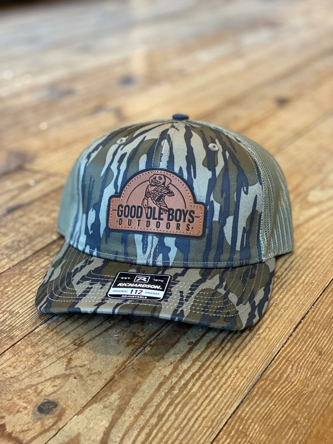 Good Ole Boys Leather Patch Hat 