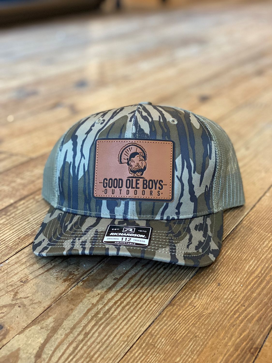 Good Ole Boys Leather Patch Hat 