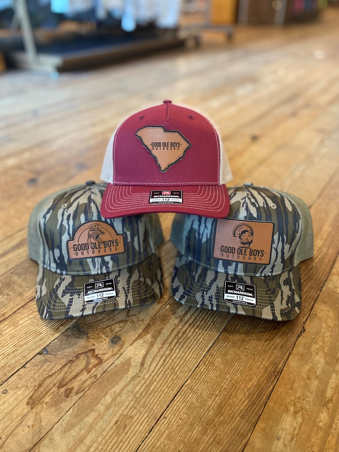 Good Ole Boys Leather Patch Hat 