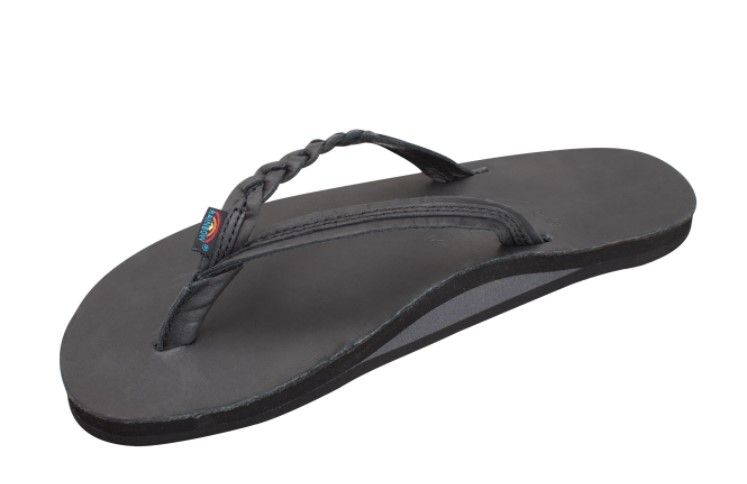 Women's Flirty Braidy Black Rainbows