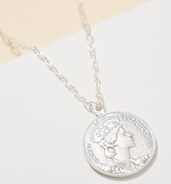Coin Long Necklace 