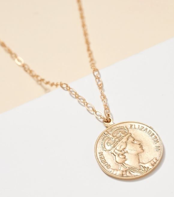Coin Long Necklace 