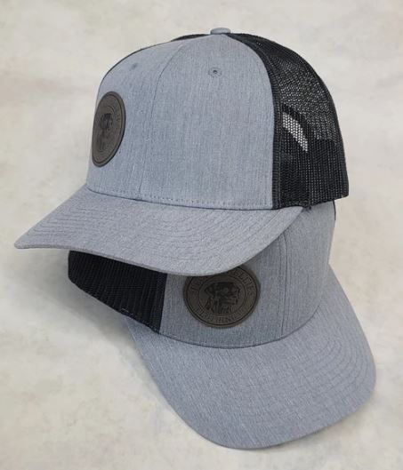 Lab Circle Logo Leather Patch Hat 