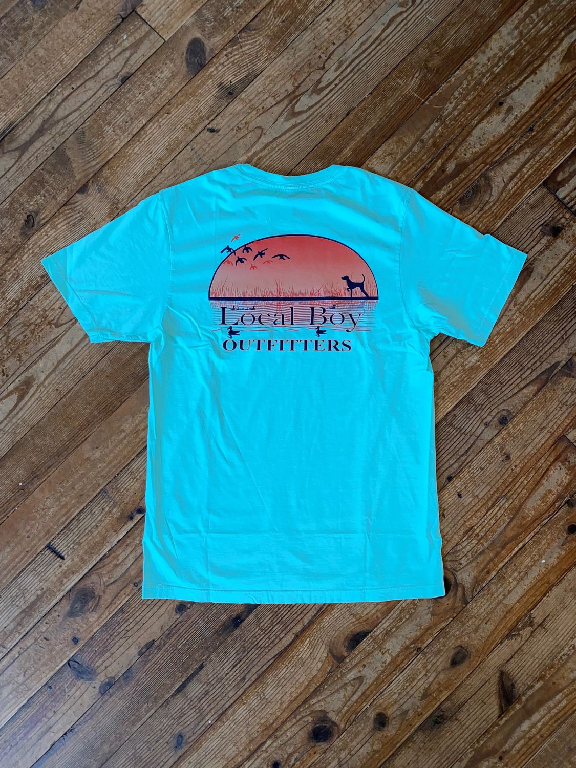 Local Boy Reflection Island Reef Tee