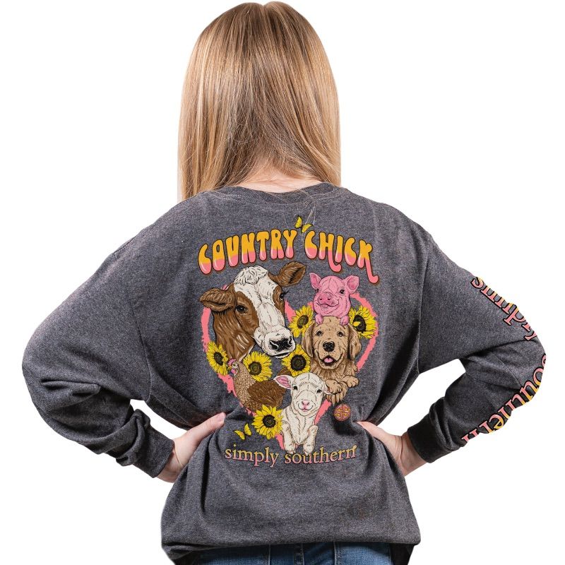 Youth L/S Country Chick 