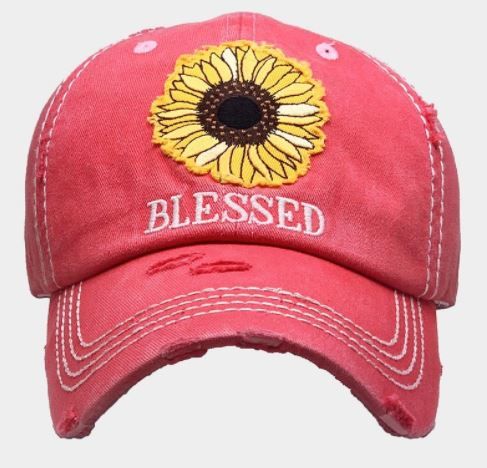 Blessed Sunflower Hat 