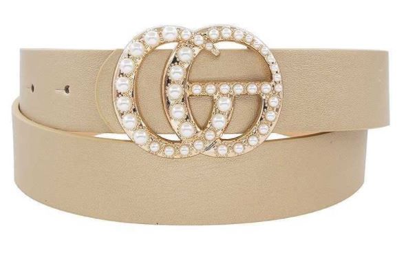 Multi Pearl Fashion Belts 43" Length