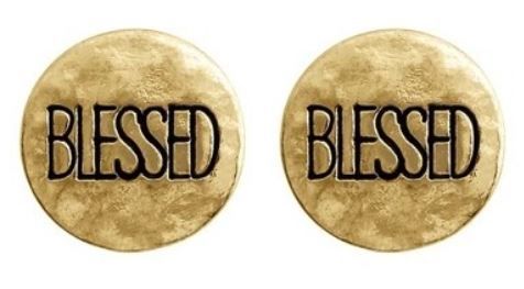 Blessed Stud Earrings 