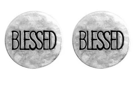 Blessed Stud Earrings 