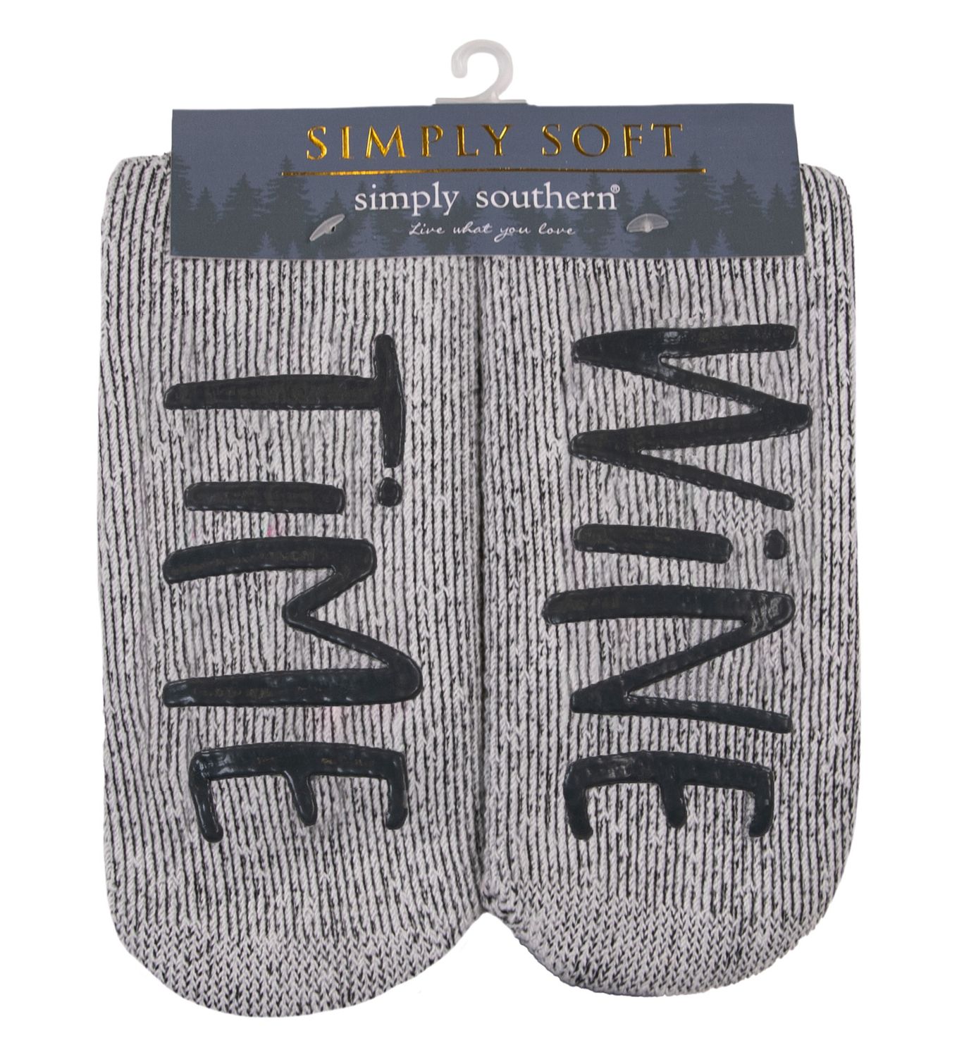Simply Soft Non Slip Sock