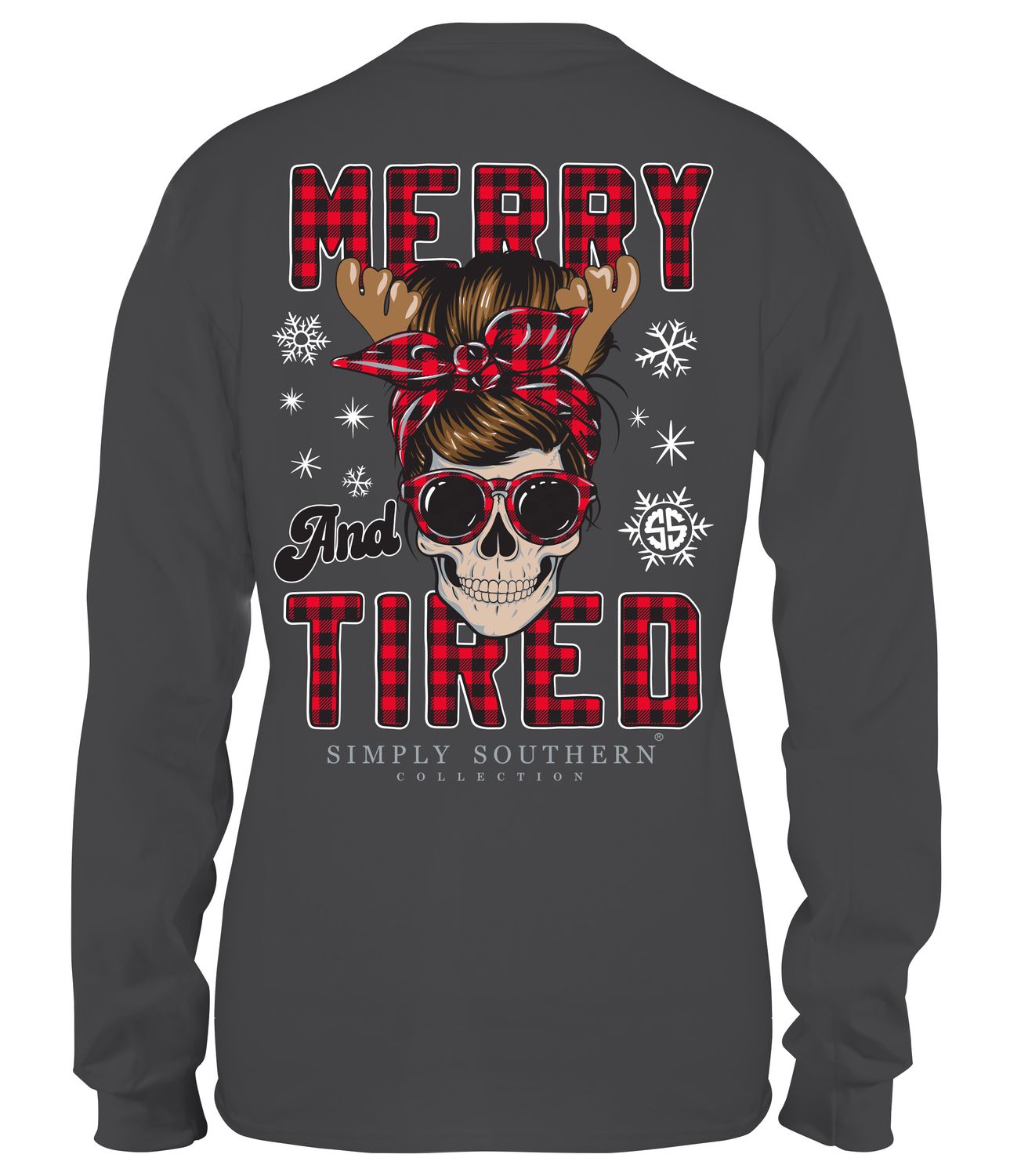 Simply Southern Merry Tired LS