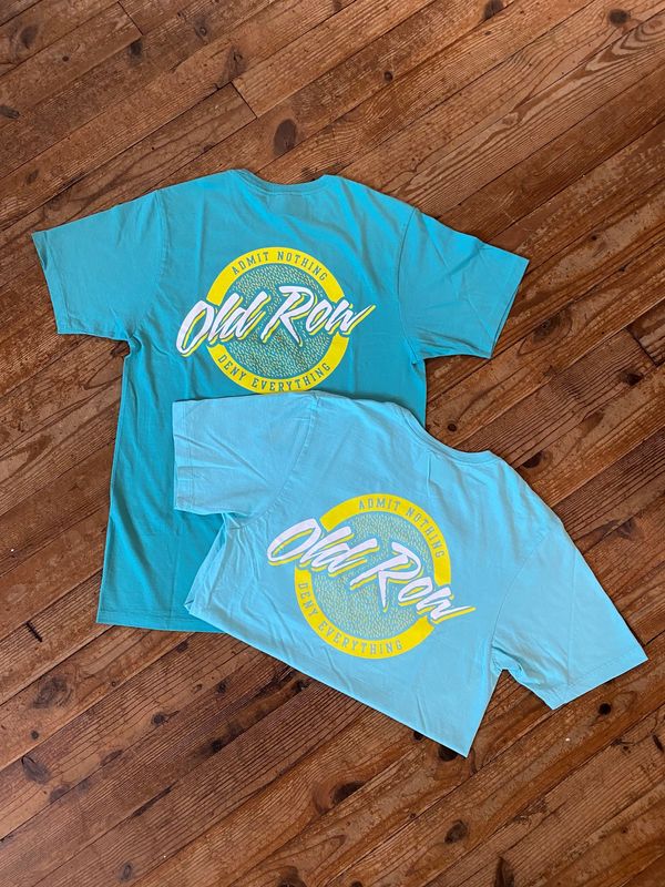 Custom Old Row Neon Yellow Circle 