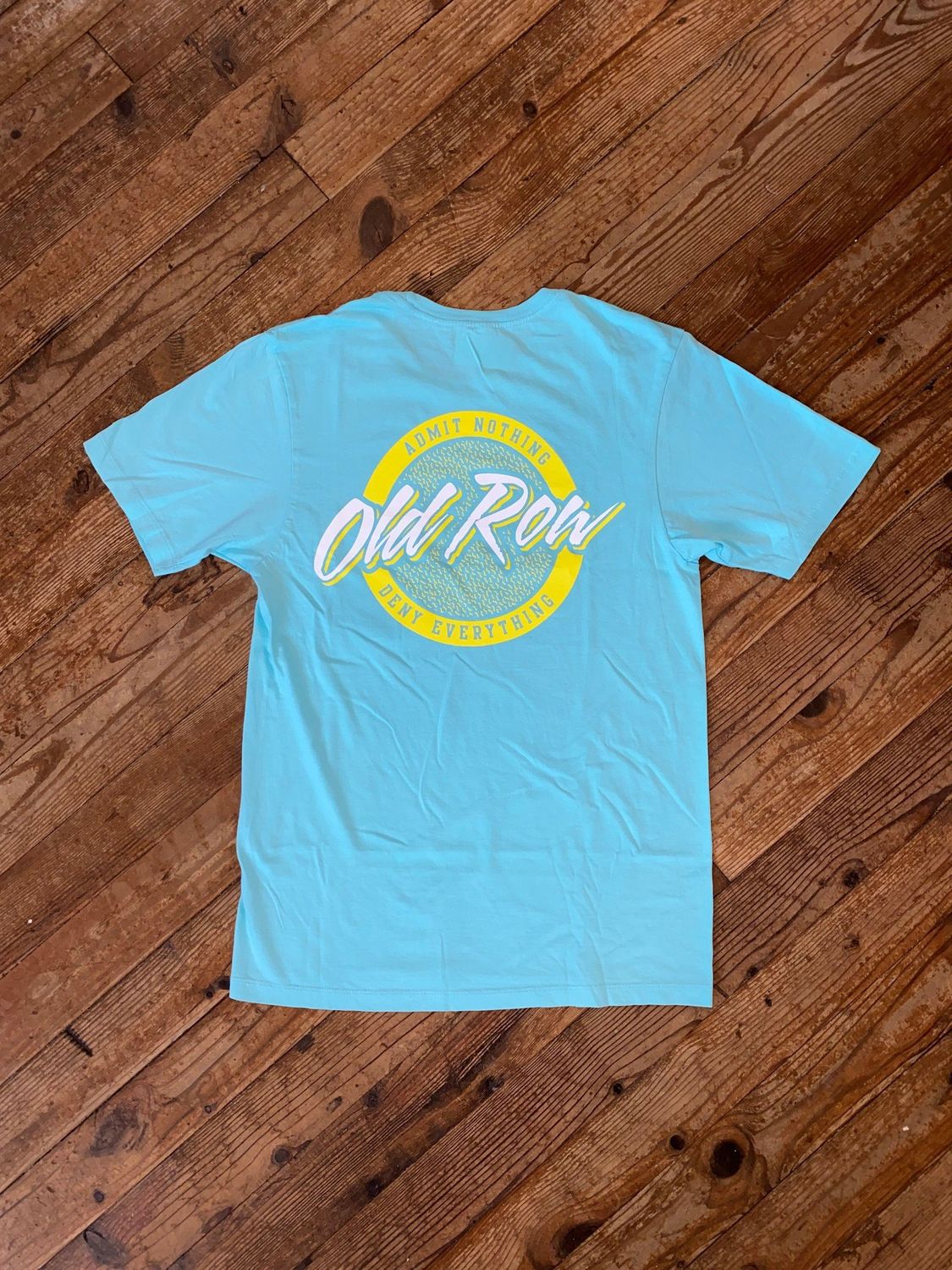 Custom Old Row Neon Yellow Circle 