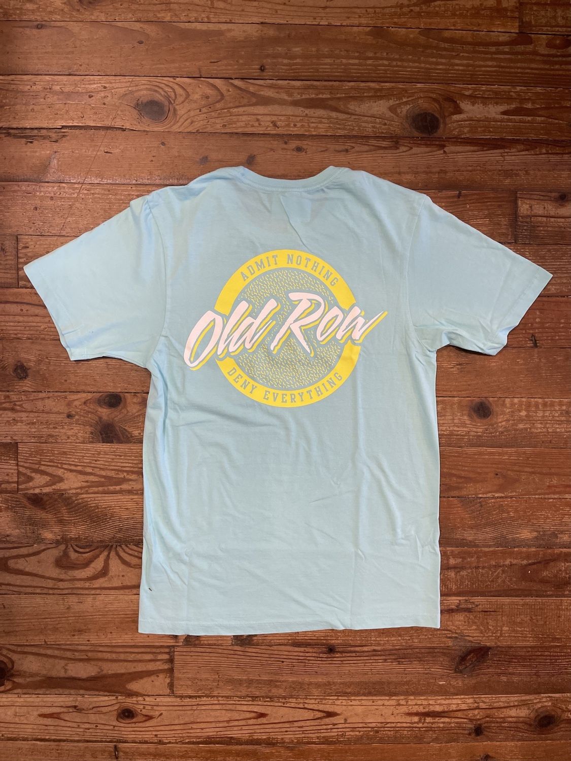 Custom Old Row Neon Yellow Circle 