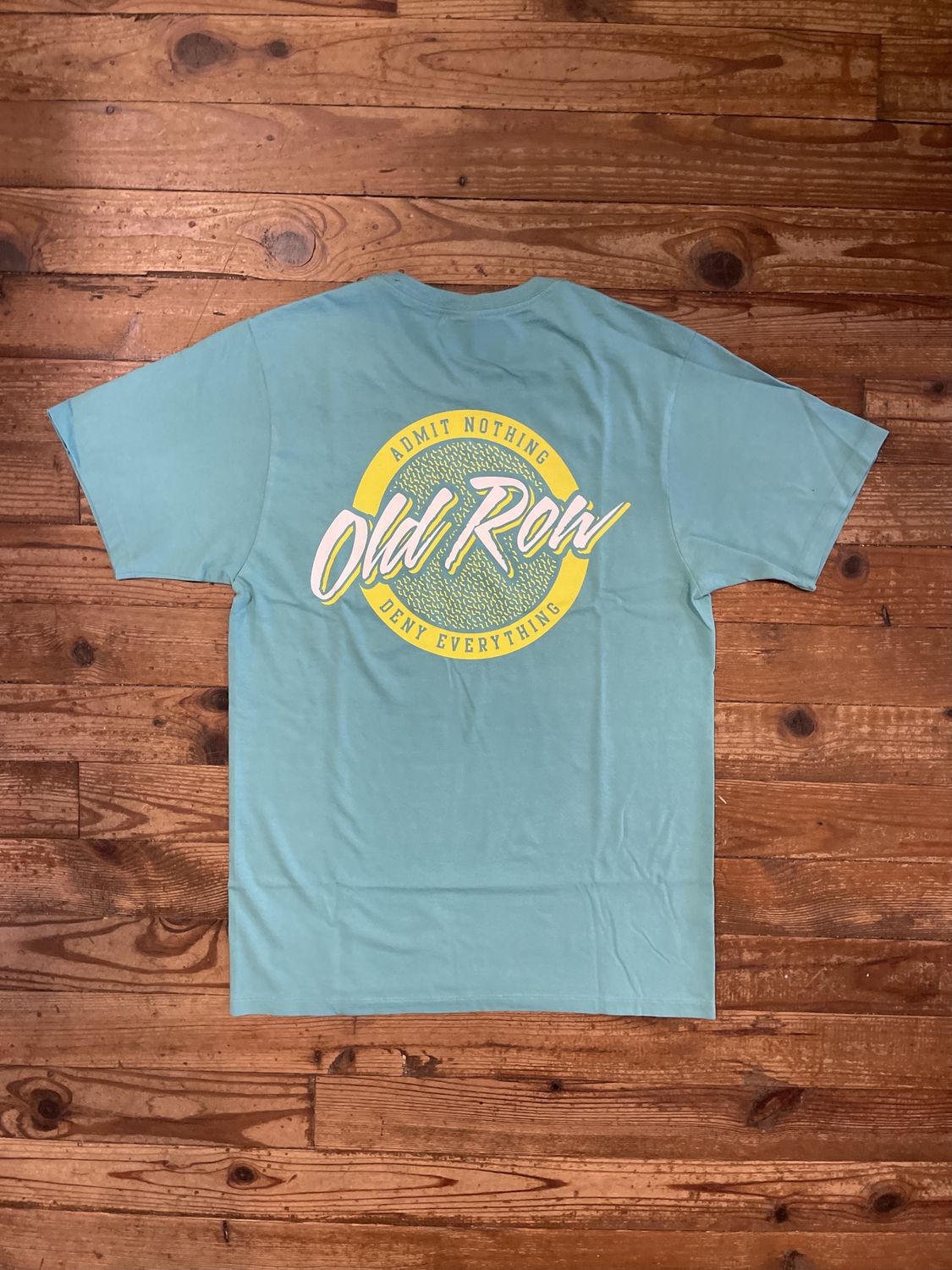 Custom Old Row Neon Yellow Circle 