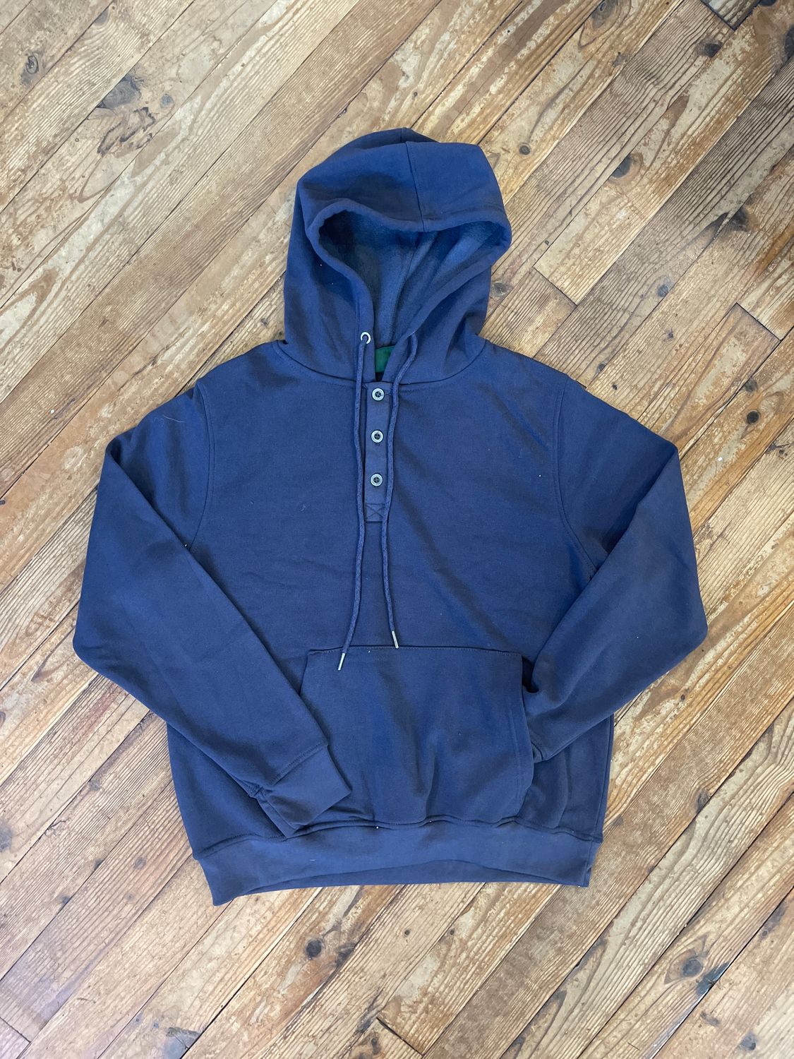 Washed Fleece Hoodie 