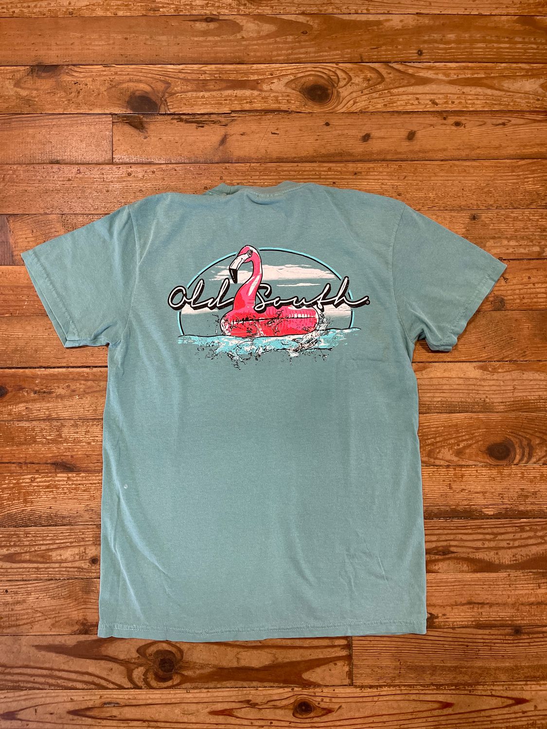 Old South S/S Flamingo Float Tee