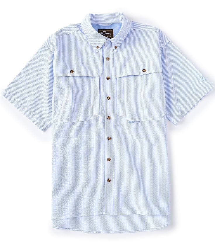 Drake Wingshooter S/S Seersucker Shirt 