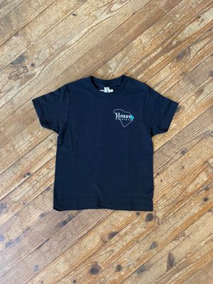 Horry Originals Text Black Youth 