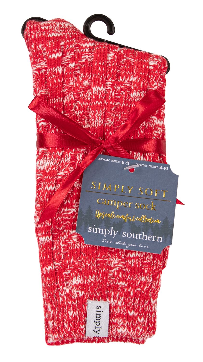 Simply Soft Heathered Socks