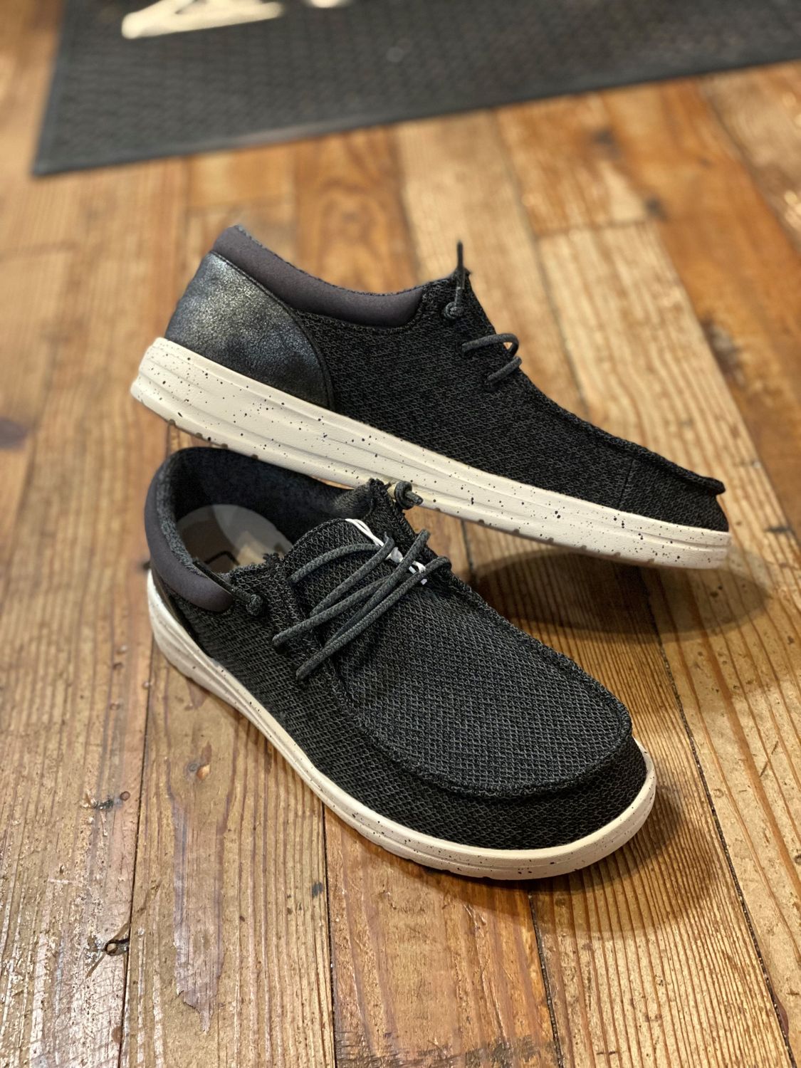 Polly Sox Pearl Black