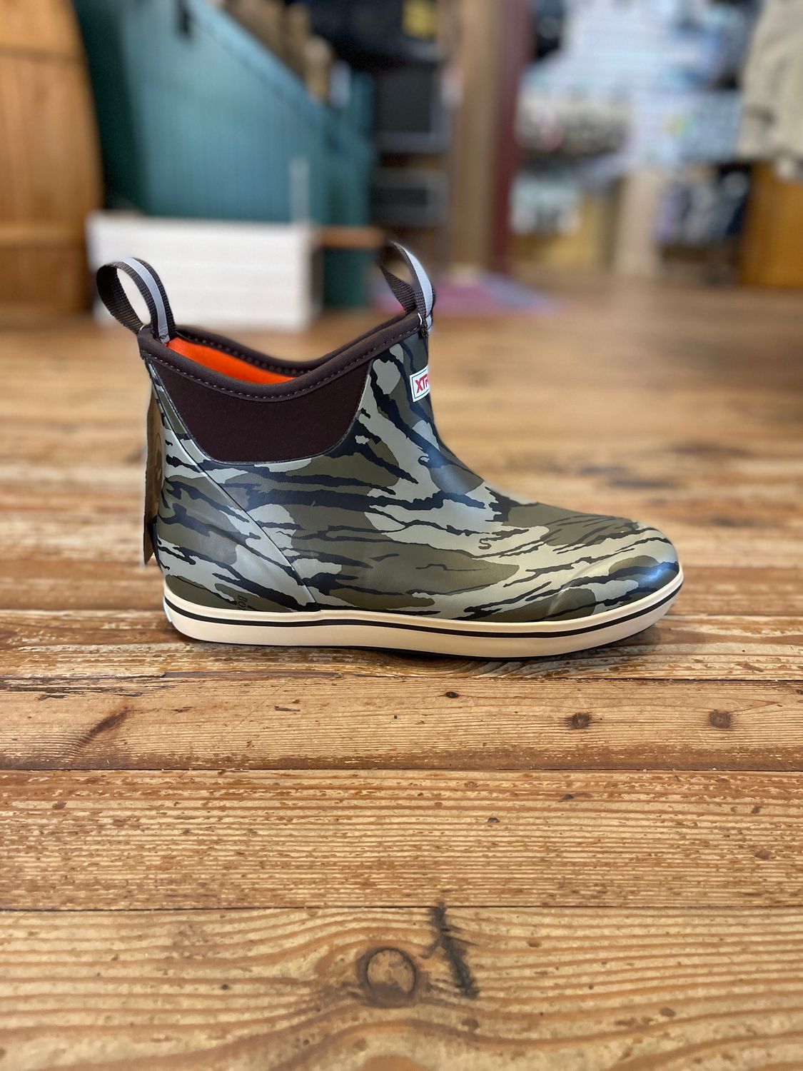 M's XTRATUF Mossy Oak Ankle Deck Boot