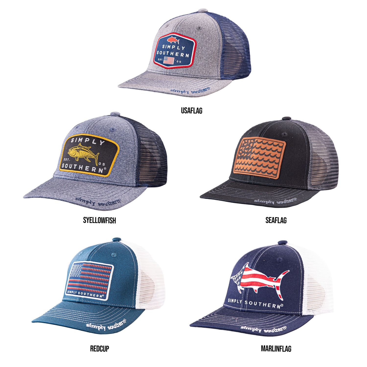 Simply Southern Hat Flag/