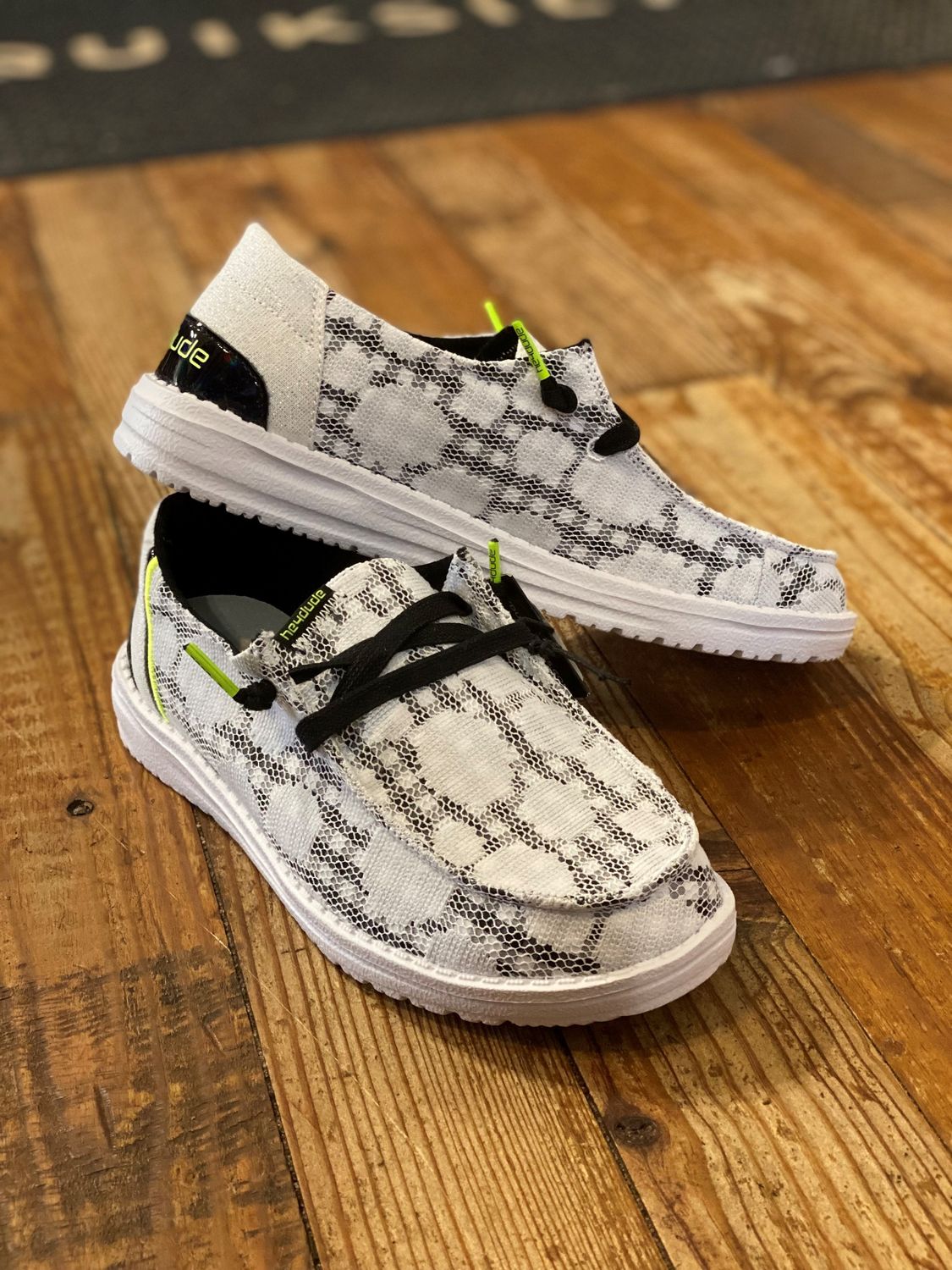 Wendy Lacy Neon White