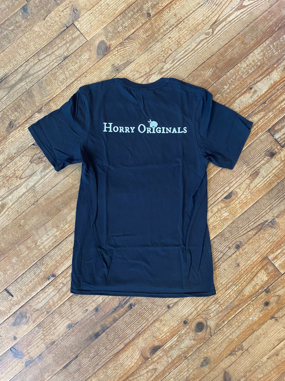 Horry Originals Text Black Tee