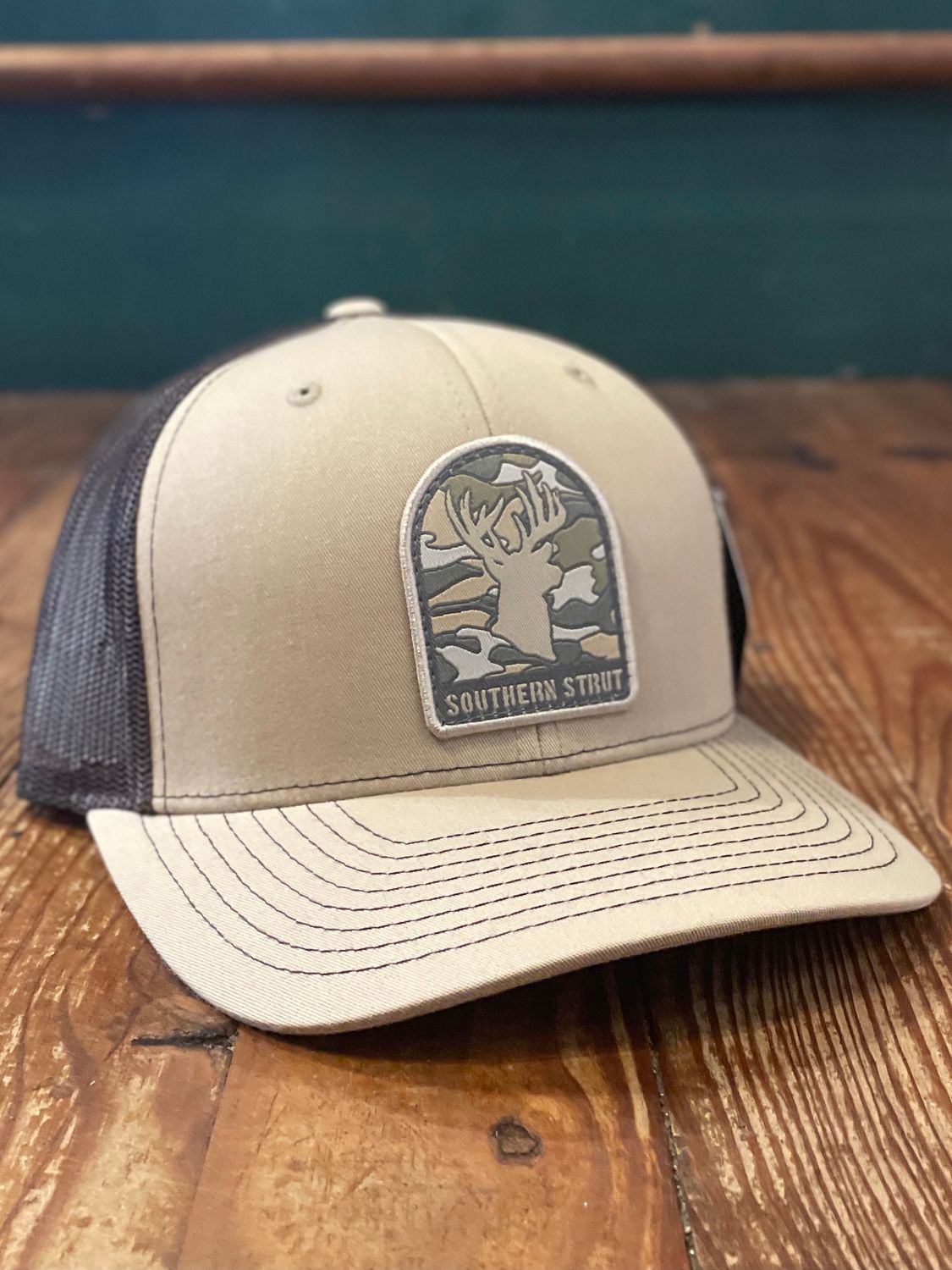 Camo Deer Woven Patch