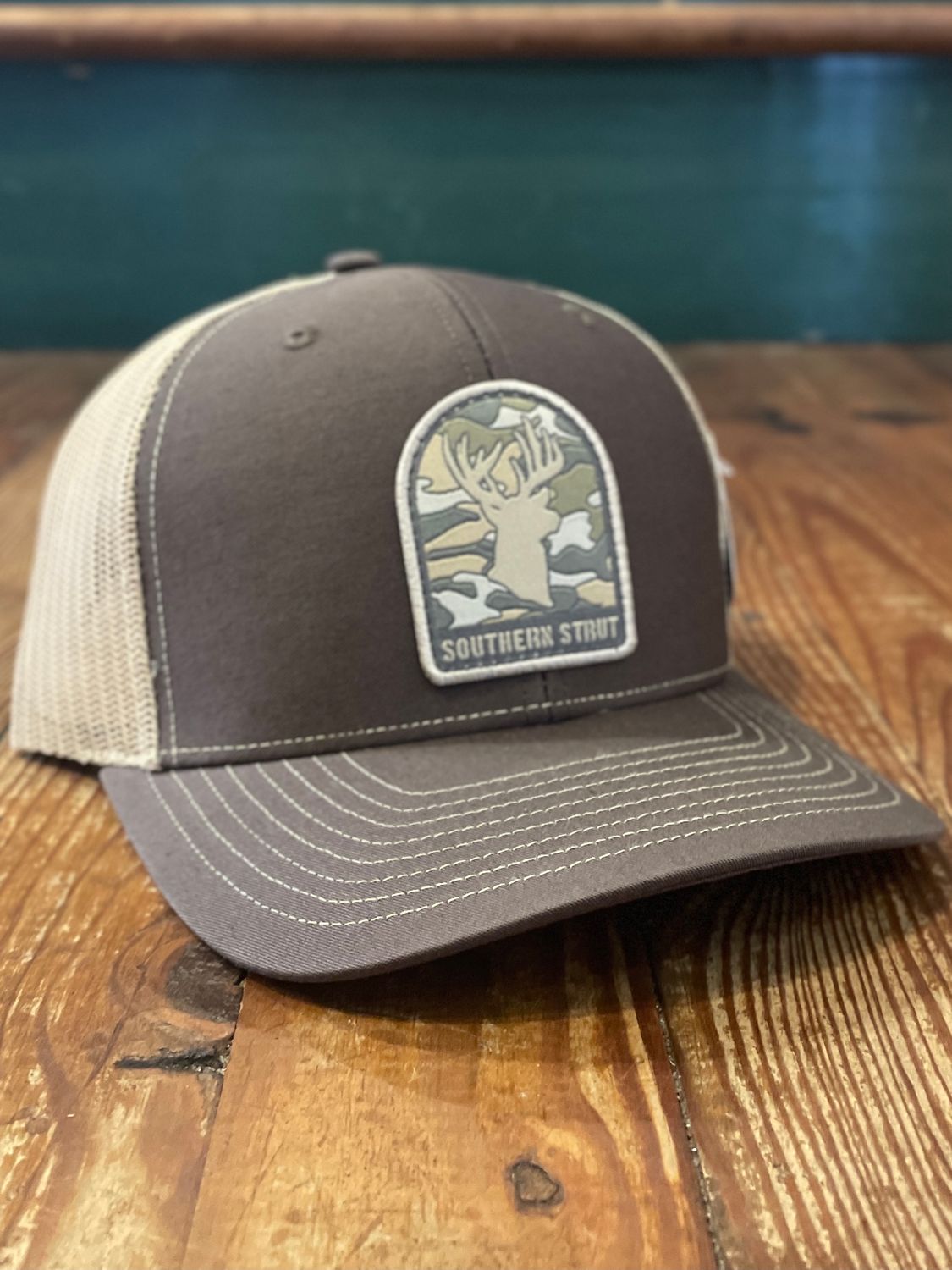 Camo Deer Woven Patch