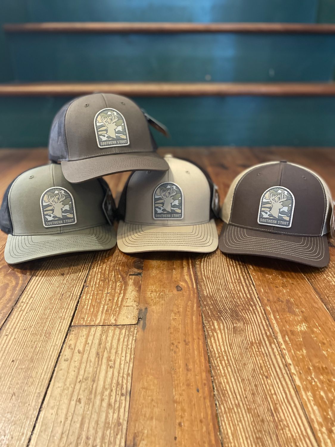 Camo Deer Woven Patch