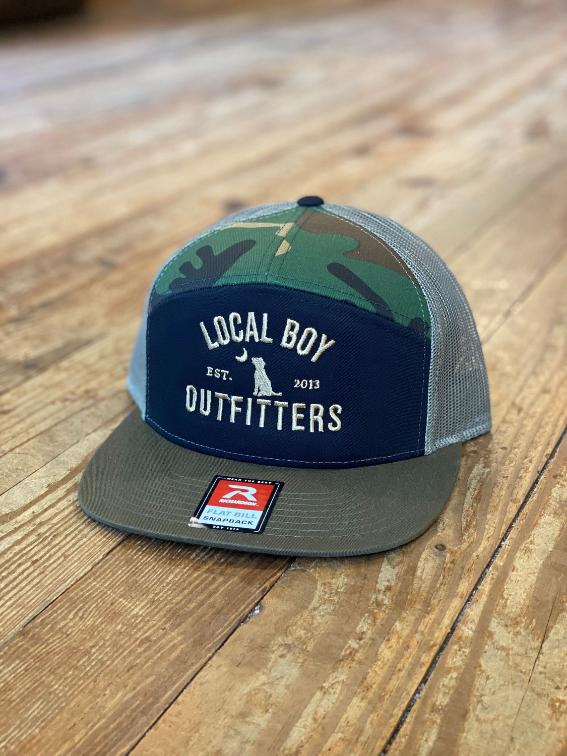 Local Boy Signature Logo Trucker