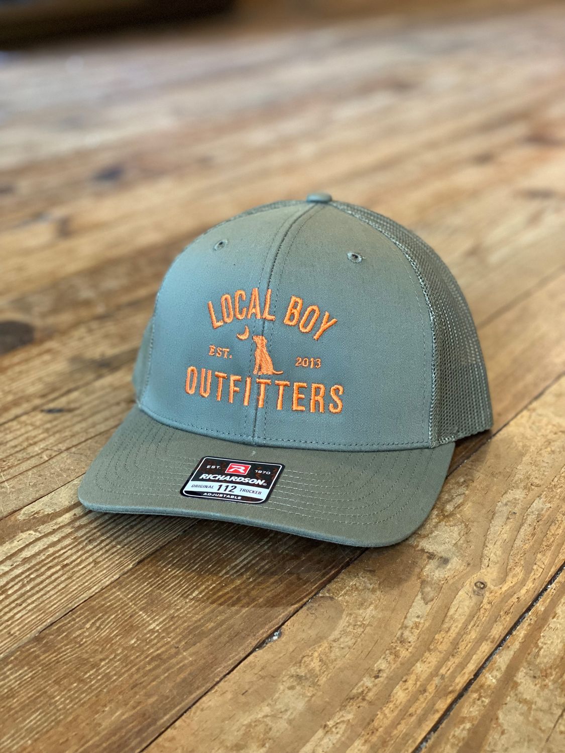 Local Boy Signature Logo Trucker