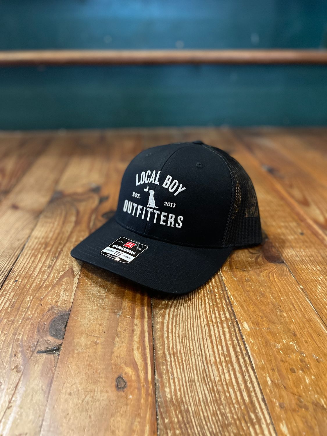 Local Boy Signature Logo Trucker