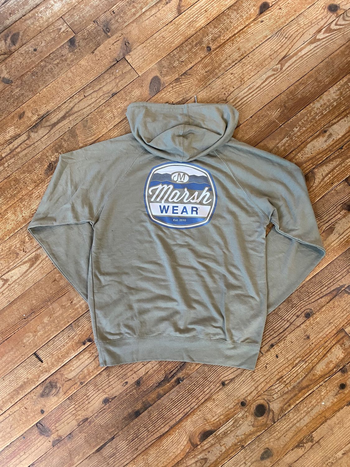 Marsh Wear Badger Olive Hoodie 