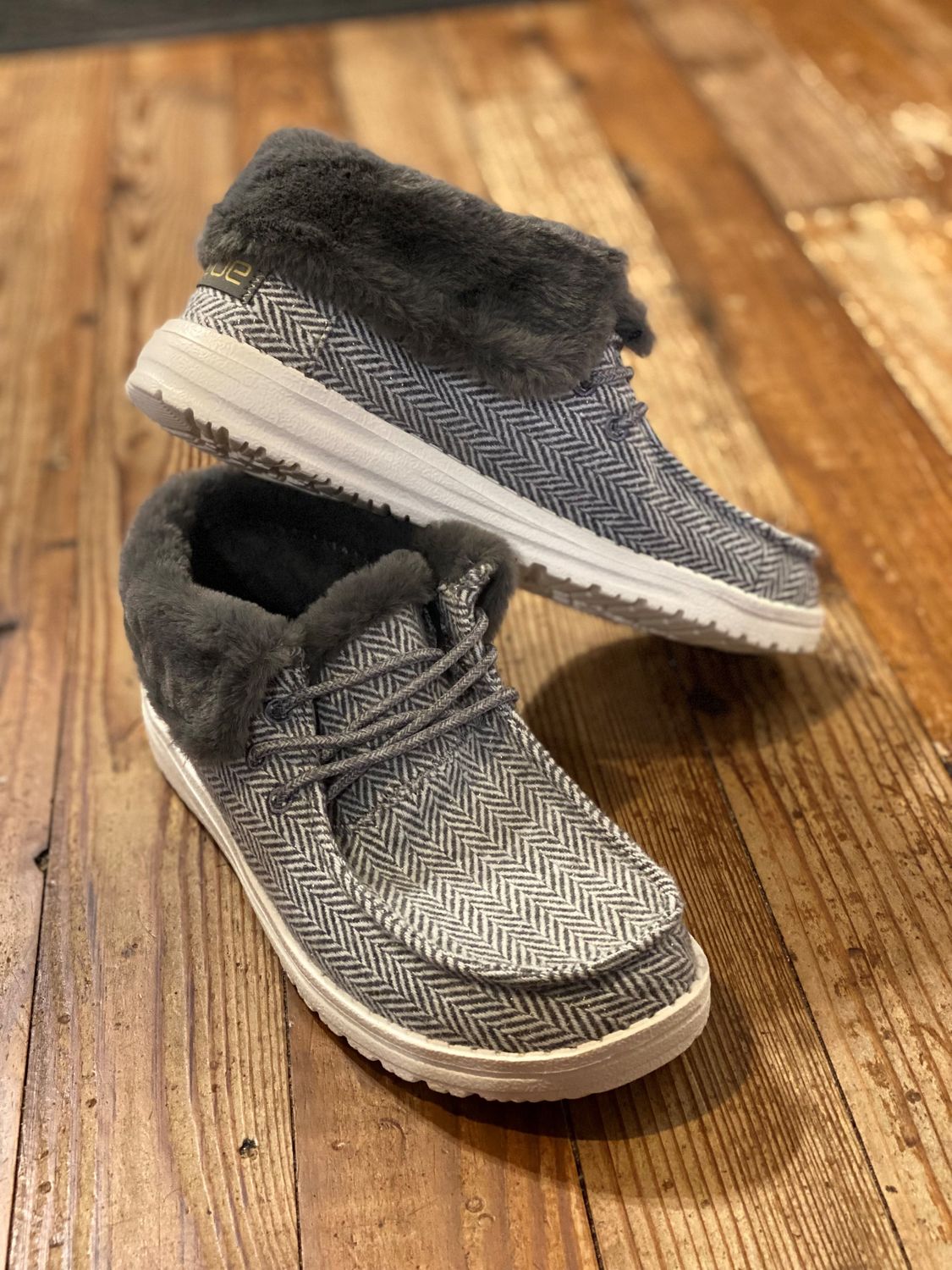 Britt Herringbone Grey