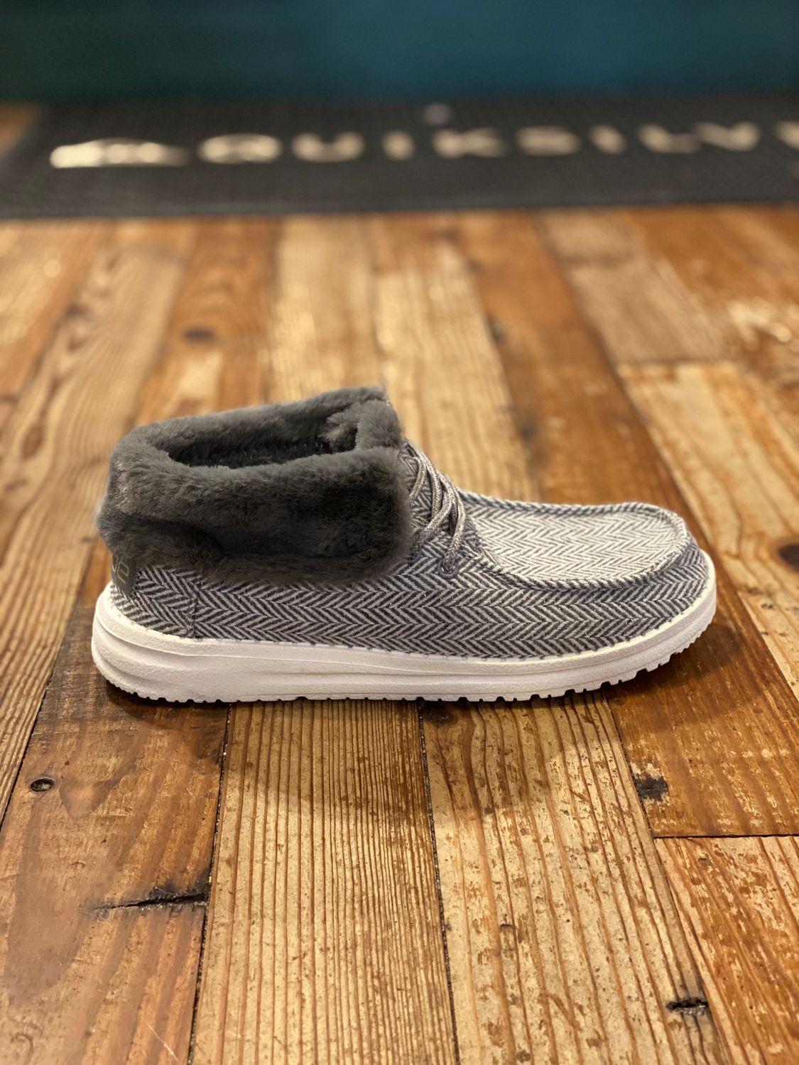 Britt Herringbone Grey