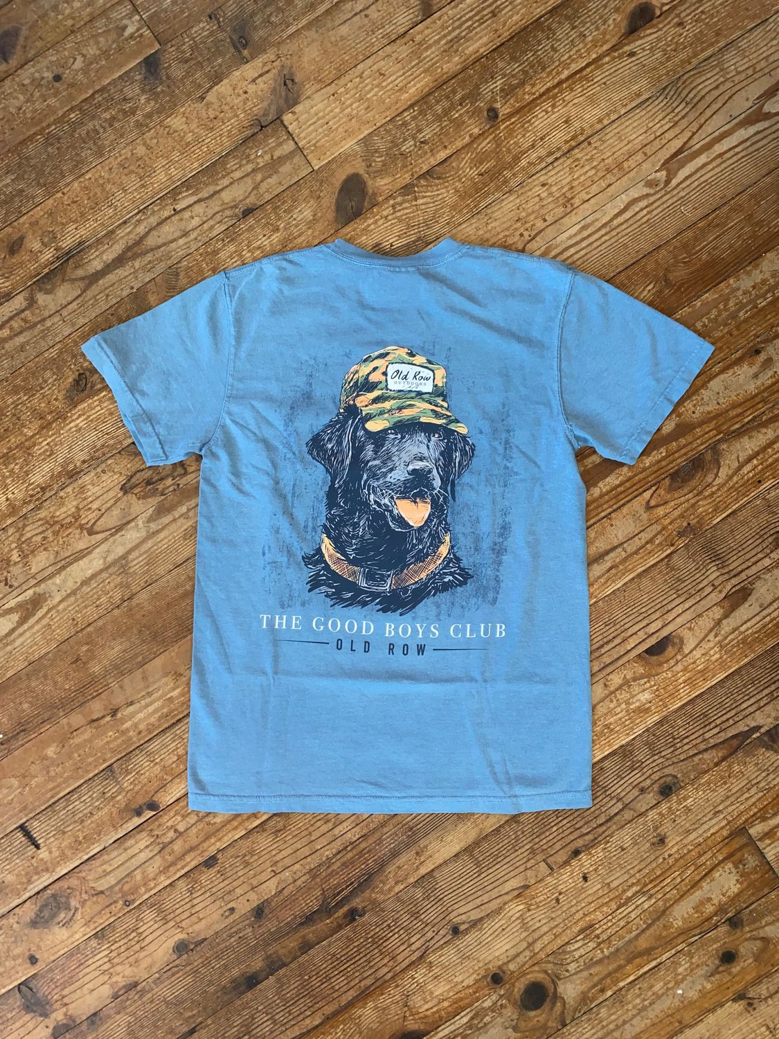 Good Boys Club Camo Duck Dog Pocket Tee