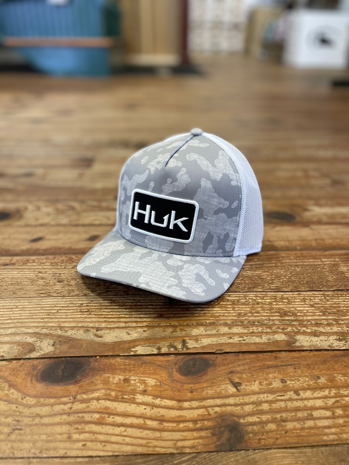 HUK Running Lakes Camo Trucker