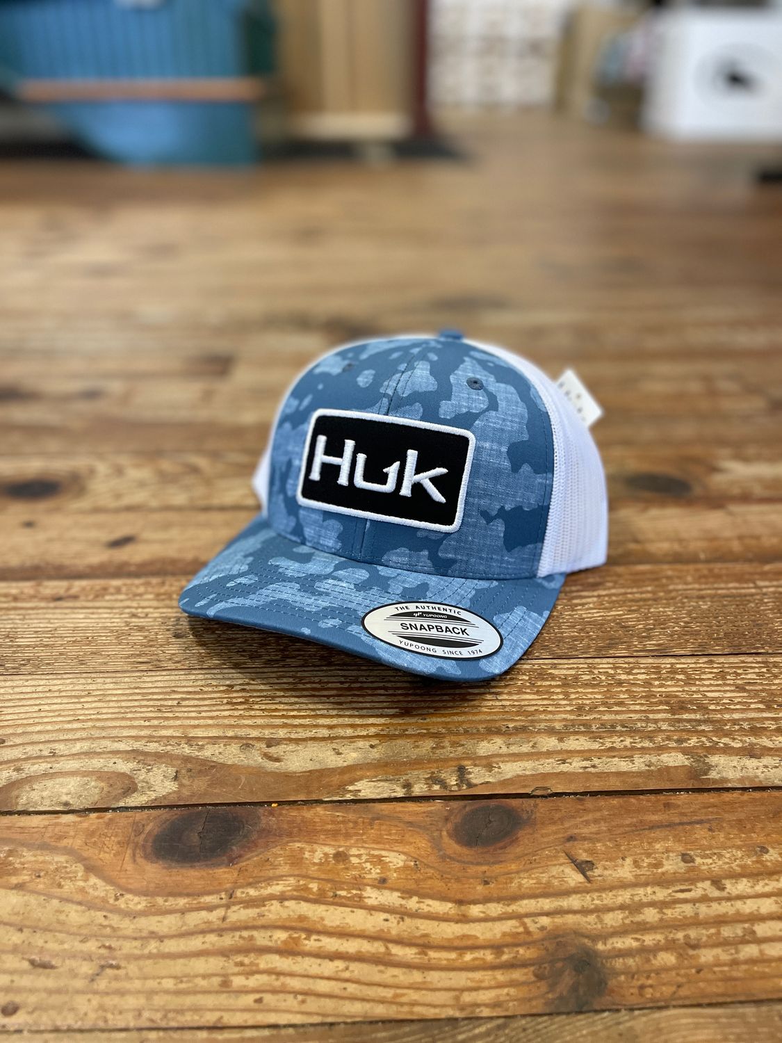 HUK Running Lakes Camo Trucker
