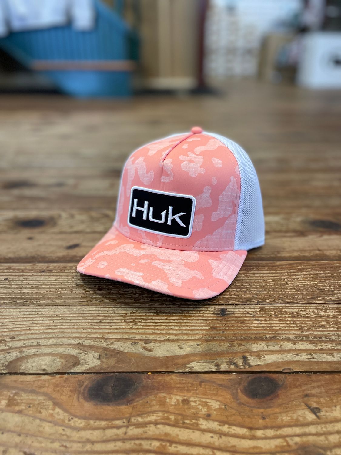 HUK Running Lakes Camo Trucker