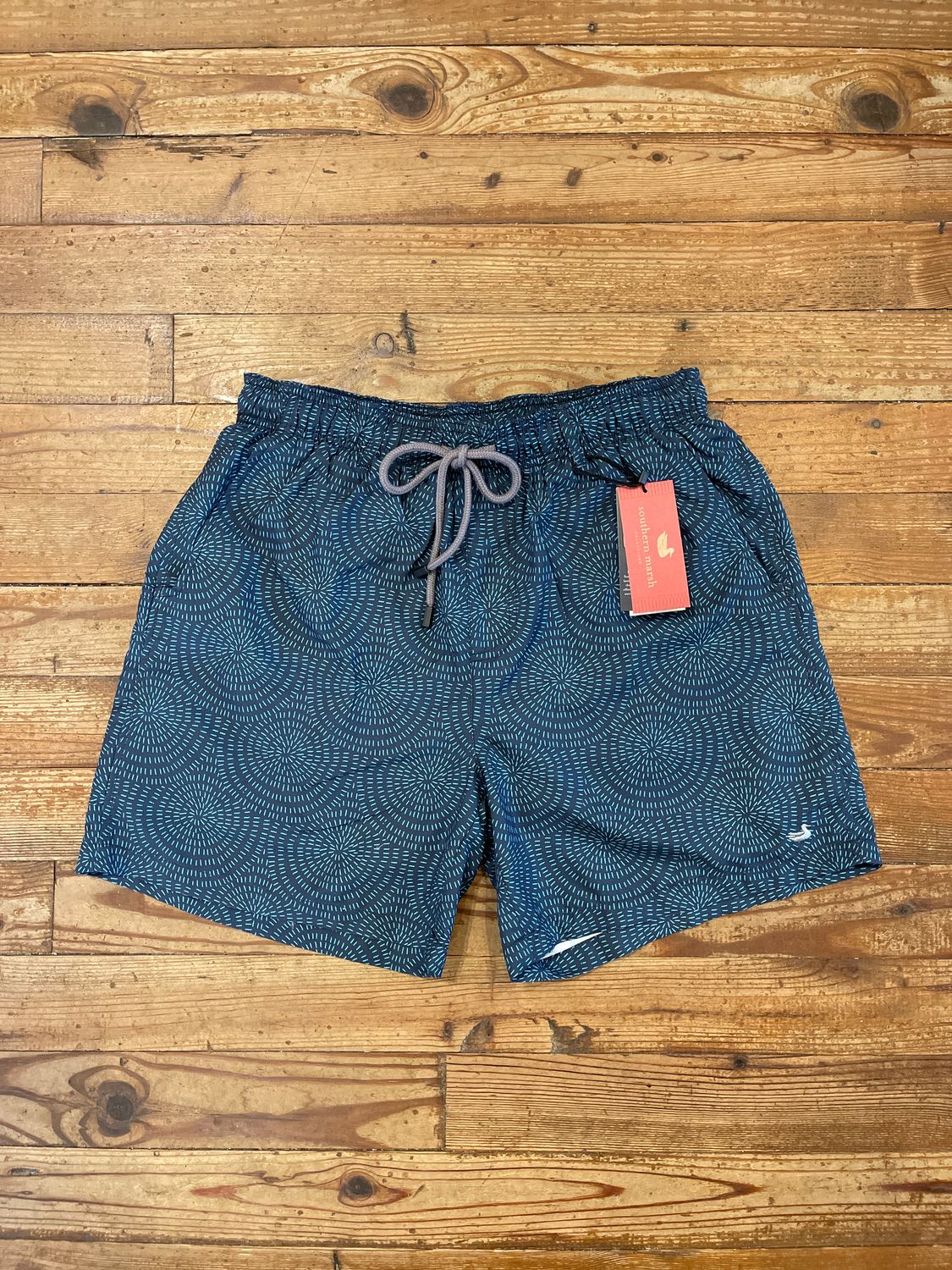 Bodrum Straits Lined Swim Trunk