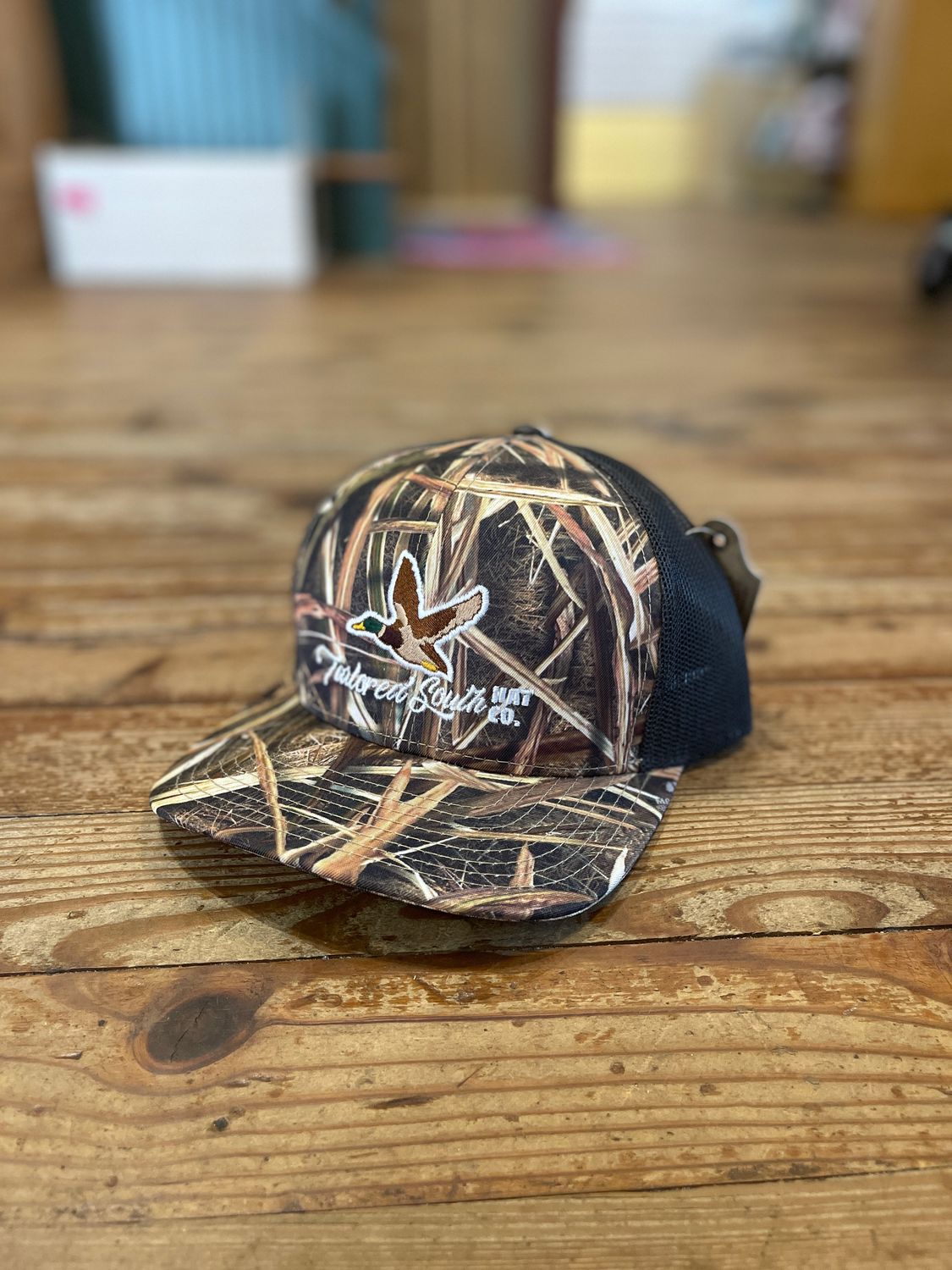 Flying Mallard Embroidered Hat 