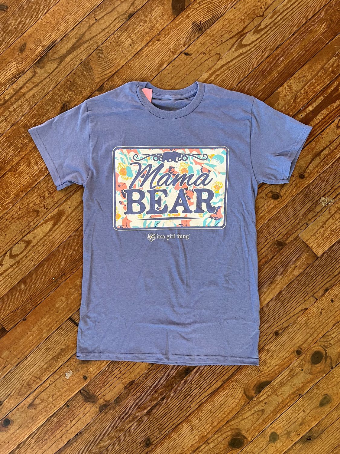 Mama Bear Tee Violet