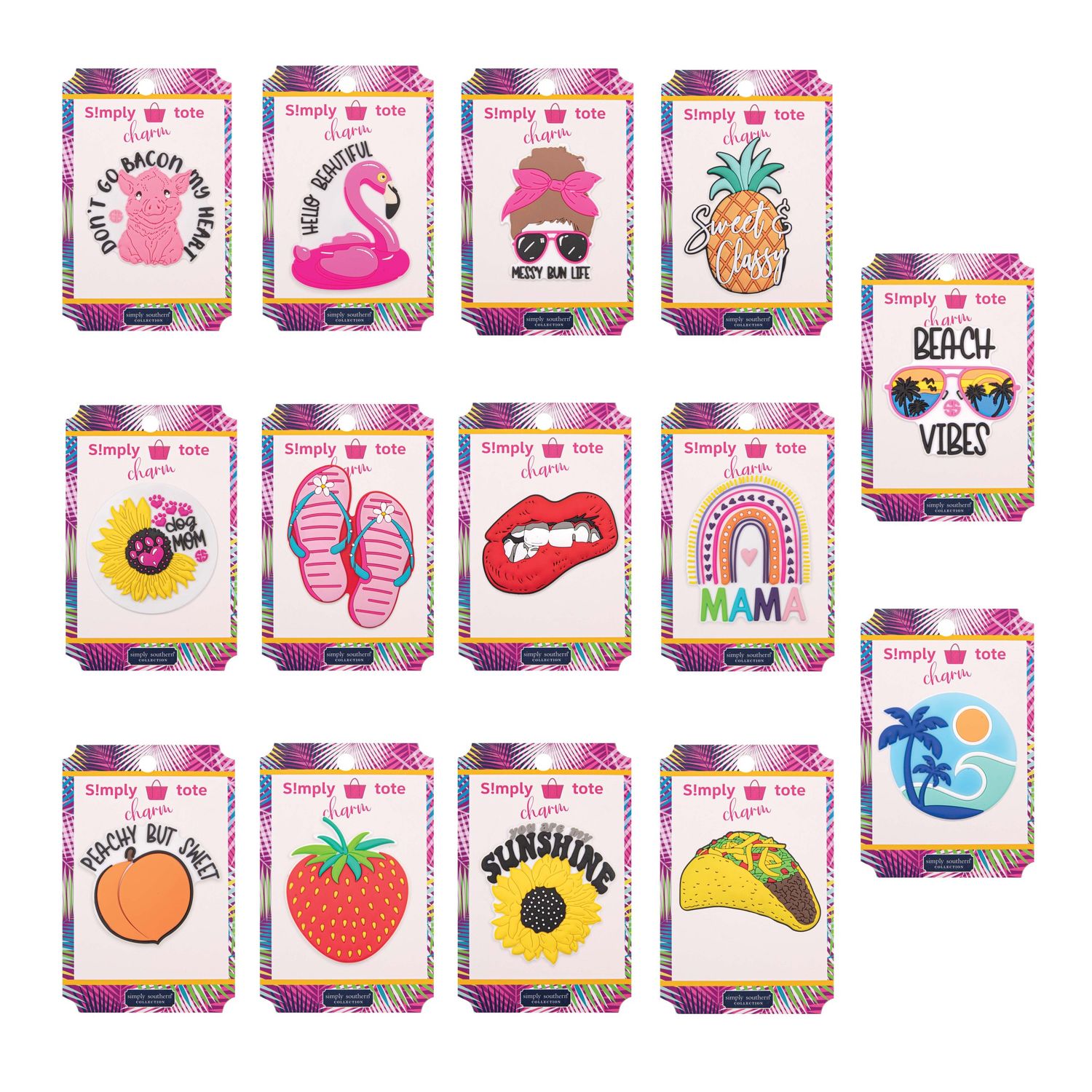 2022 Simply Tote Charm Set 1