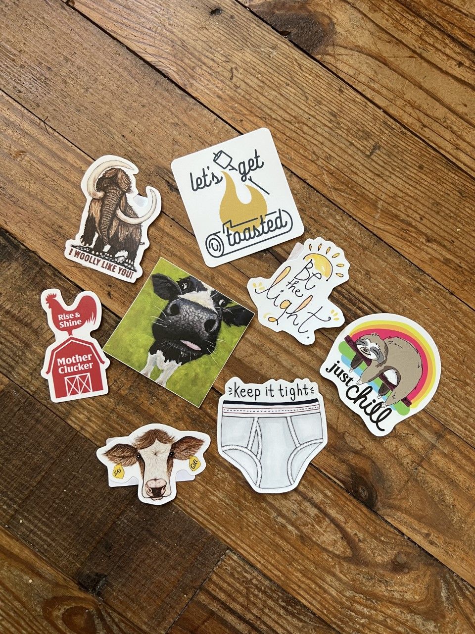 NES Stickers Assort. 1