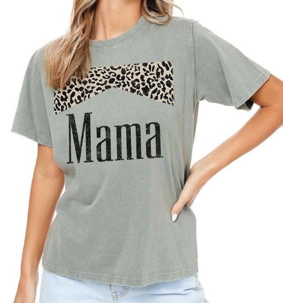 Mama Leopard Tee