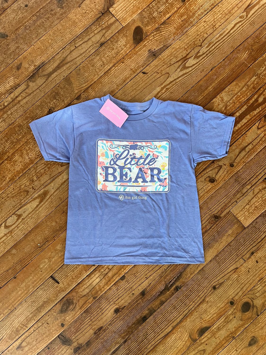 Baby Bear Youth Tee Violet