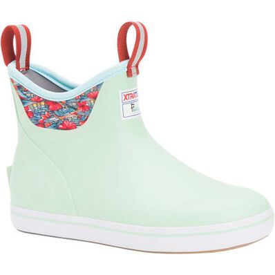 Xtratuff Women's Ankle Deck Boot Seafoam Green
